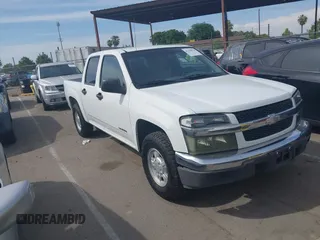 2005 Chevrolet Colorado 1SC LS Z85 with VIN 1GCCS136258113504, listed as a IAAI auction lot 42160678 with 377,555 mi miles. Bid and sale history available at carsss.com. Image 1.