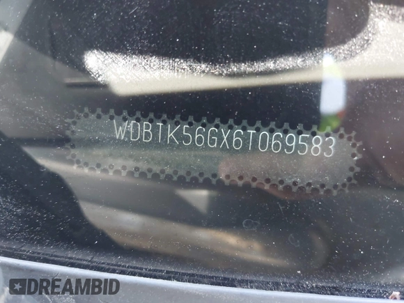 2006 Mercedes-Benz CLK 350 with VIN WDBTK56GX6T069583, listed as a IAAI auction lot 42704123 with 195,516 mi miles and . Bid and sale history available at DreamBid. Image 9.