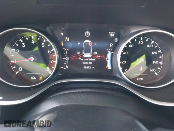 2021 Jeep Compass Limited с VIN 3C4NJDCB5MT590423, выставлен на аукционе IAAI как лот 42663797 с пробегом 59 872 миль миль и . История ставок и продаж доступна на DreamBid. Изображение 7.