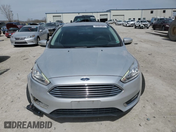 2017 Ford Focus Titanium with VIN 1FADP3J23HL347739, listed as a Copart auction lot 49385365 with 79,484 mi miles and Salvage title. Bid and sale history available at DreamBid. Image 5.