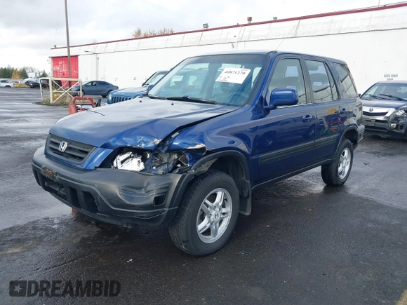1999 Honda CR-V EX with VIN JHLRD1863XC046654, listed as a IAAI auction lot 40871270 with 220,642 mi miles. Bid and sale history available at carsss.com. Image 6.