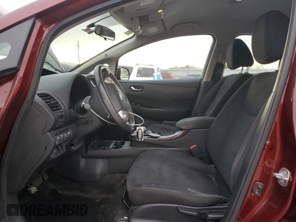2017 Nissan LEAF S with VIN 1N4BZ0CP7HC309178, listed as a Copart auction lot 86210214 with 69,397 mi miles and Salvage Title. Bid and sale history available at carsss.com. Image 7.