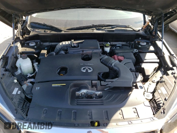 2019 Infiniti QX50 LUXE with VIN 3PCAJ5M32KF148349, listed as a Copart auction lot 45727503 with 28,227 mi miles. Bid and sale history available at carsss.com. Image 12.