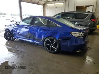 2019 Honda Accord Sport with VIN 1HGCV1F39KA078376, listed as a Copart auction lot 51296385 with 122,576 mi miles and Non Repairable. Bid and sale history available at DreamBid. Image 2.