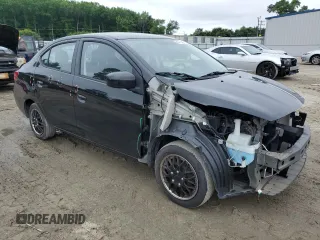 2020 Mitsubishi Mirage ES with VIN ML32F3FJ4LHF06340, listed as a Copart auction lot 60728815 with 52,985 mi miles and Salvage title. Bid and sale history available at DreamBid. Image 4.