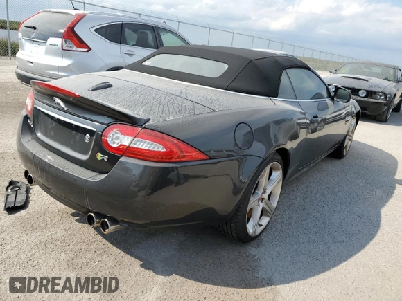 2015 Jaguar XK with VIN SAJWA4EC3FMB56203, listed as a Copart auction lot 74568194 with 0 mi miles and Non Repairable. Bid and sale history available at carsss.com. Image 3.