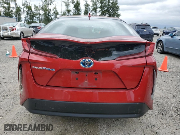 2017 Toyota Prius Plus with VIN JTDKARFPXH3064037, listed as a Copart auction lot 60490325 with 75,156 mi miles and Salvage title. Bid and sale history available at DreamBid. Image 6.