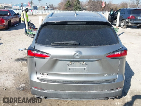 2017 Lexus NX with VIN JTJBARBZ9H2120463, listed as a IAAI auction lot 41762621 with 175,217 mi miles. Bid and sale history available at carsss.com. Image 16.