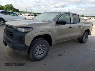 2024 Chevrolet Colorado 2WD Work Truck with VIN 1GCGSBEC1R1144994, listed as a Copart auction lot 56012445 with 15,918 mi miles and Clean Title. Bid and sale history available at DreamBid. Image 1.