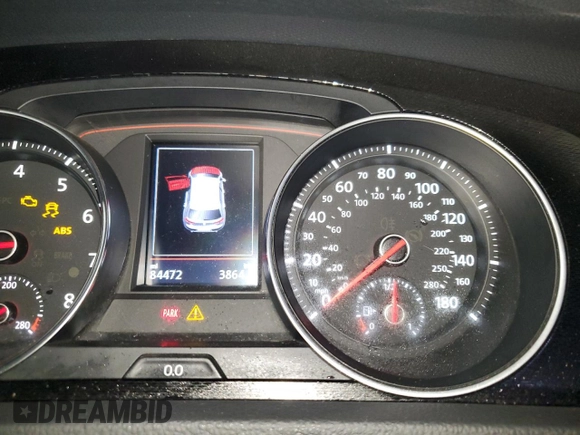 2017 Volkswagen Golf GTI S with VIN 3VW5T7AU9HM001239, listed as a Copart auction lot 39484904 with 84,472 mi miles and Salvage Title. Bid and sale history available at carsss.com. Image 9.