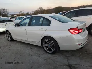 2017 BMW 3 Series 330i with VIN WBA8B9G51HNU50710, listed as a Copart auction lot 81289874 with 141,996 mi miles and Salvage Title. Bid and sale history available at carsss.com. Image 2.