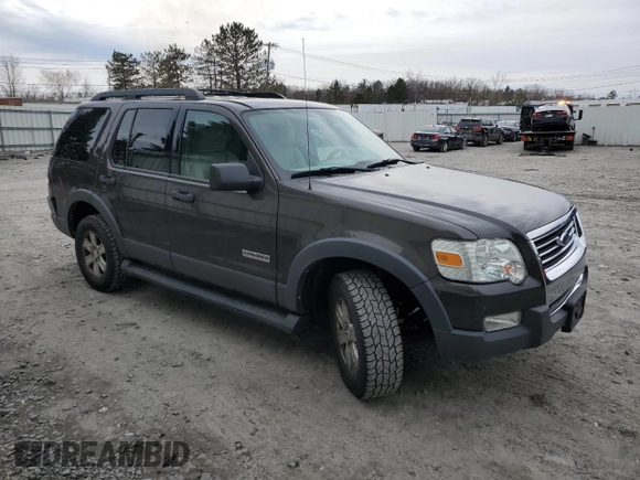 2006 Ford Explorer XLT with VIN 1FMEU73EX6ZA26471, listed as a Copart auction lot 51733125 with 134,396 mi miles and Salvage Title. Bid and sale history available at DreamBid. Image 4.