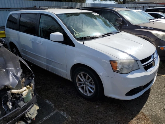 2014 Dodge Grand Caravan SXT with VIN 2C4RDGCG8ER291177, listed as a Copart auction lot 48549265 with 148,952 mi miles and Clean Title. Bid and sale history available at carsss.com. Image 4.