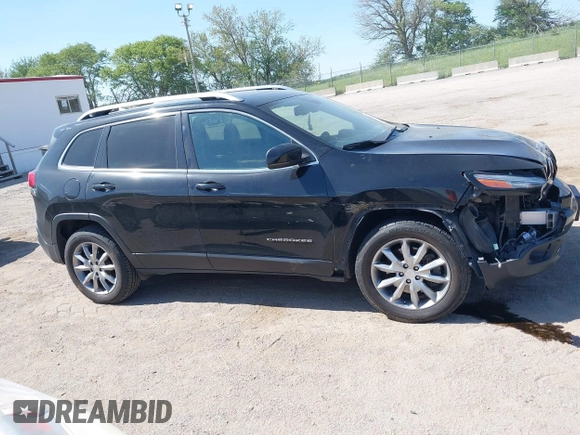 2017 Jeep Cherokee Limited with VIN 1C4PJMDS2HD239018, listed as a IAAI auction lot 42254356 with 129,673 mi miles and . Bid and sale history available at DreamBid. Image 14.