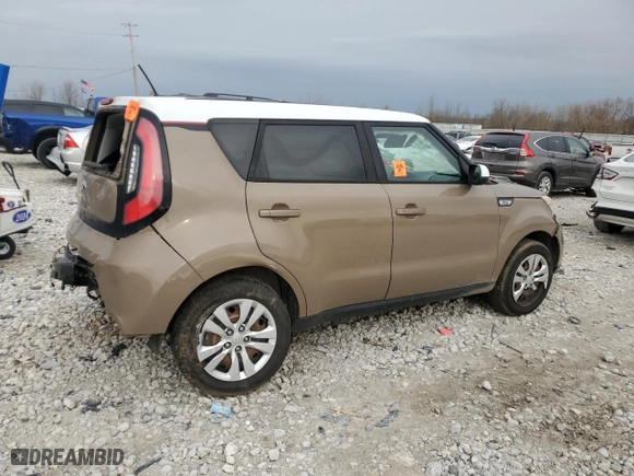 2015 Kia Soul with VIN KNDJN2A28F7215367, listed as a Copart auction lot 53406485 with 0 mi miles and Clean Title. Bid and sale history available at carsss.com. Image 3.