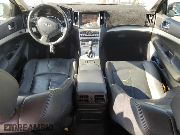 2008 Infiniti G35 Journey with VIN JNKBV61EX8M206811, listed as a Copart auction lot 63681425 with 140,215 mi miles and Salvage title. Bid and sale history available at DreamBid. Image 8.