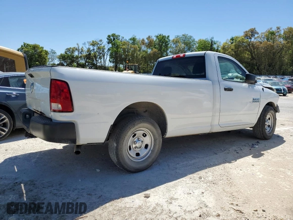 2017 Ram 1500 Tradesman z VIN 3C6JR6DG9HG510771, wystawiony jako Copart lot #48733725 z przebiegiem 114 065 mil mil oraz Szkoda całkowita • Salvage title. Historia ofert i sprzedaży dostępna na DreamBid. Obrazek 3.
