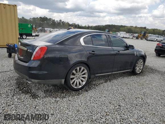 2011 Lincoln MKS with VIN 1LNHL9DR5BG604978, listed as a Copart auction lot 51420245 with 176,483 mi miles and Salvage Title. Bid and sale history available at DreamBid. Image 3.