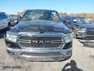 2021 Ram 1500 Big Horn with VIN 1C6SRFFT1MN692725, listed as a IAAI auction lot 40749018 with 41,687 mi miles. Bid and sale history available at carsss.com. Image 12.