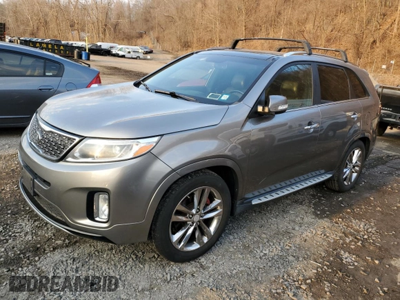 2014 Kia Sorento SX with VIN 5XYKWDA74EG447930, listed as a Copart auction lot 49012765 with 100,322 mi miles and Clean Title. Bid and sale history available at carsss.com. Image 1.