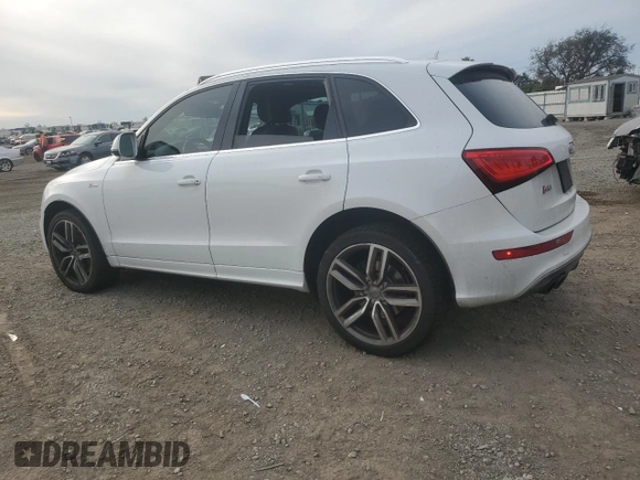 2014 Audi SQ5 Prestige with VIN WA1VGAFP0EA105905, listed as a Copart auction lot 82594444 with 117,847 mi miles and Clean title. Bid and sale history available at DreamBid. Image 2.