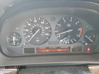 1997 BMW 7 Series 740il with VIN WBAGJ8328VDL40601, listed as a Copart auction lot 88363645 with 0 mi miles and Salvage Title. Bid and sale history available at carsss.com. Image 9.