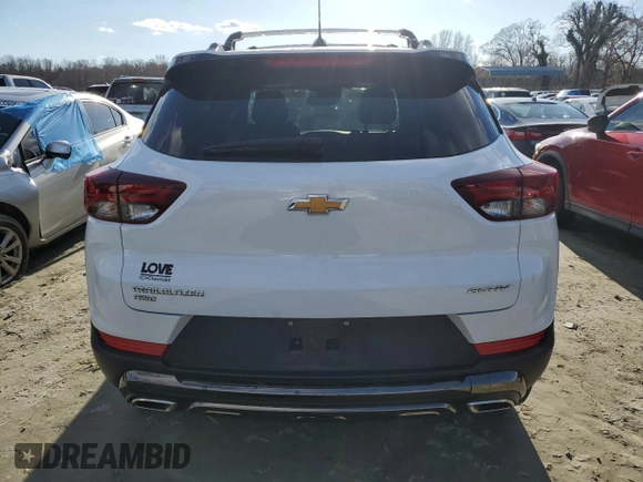 2023 Chevrolet TrailBlazer ACTIV with VIN KL79MSSL4PB137615, listed as a Copart auction lot 85645194 with 46,708 mi miles and Salvage Title. Bid and sale history available at DreamBid. Image 6.
