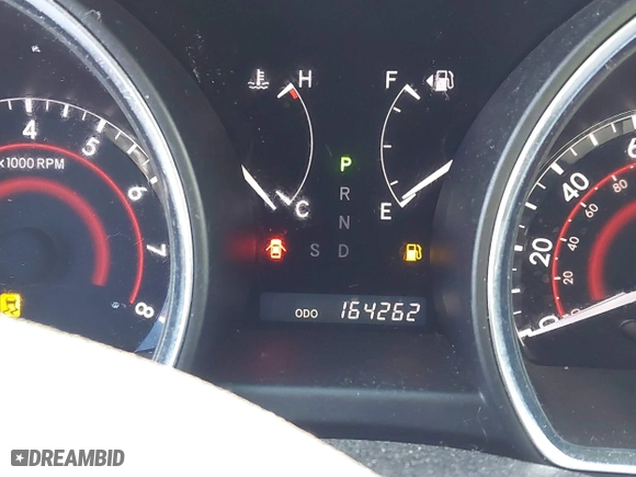2009 Toyota Highlander with VIN JTEES41A592133137, listed as a IAAI auction lot 41785069 with 164,262 mi miles. Bid and sale history available at carsss.com. Image 7.