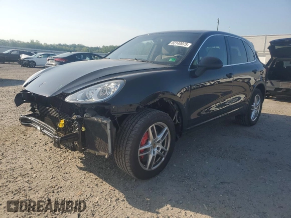 2014 Porsche Cayenne Turbo with VIN WP1AC2A25ELA81007, listed as a Copart auction lot 62140075 with 60,211 mi miles and Salvage title. Bid and sale history available at DreamBid. Image 1.