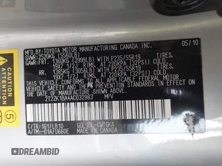 2010 Lexus RX 350 z VIN 2T2ZK1BA4AC032983, wystawiony jako IAAI lot #42443559 z przebiegiem 209 650 mil mil oraz . Historia ofert i sprzedaży dostępna na DreamBid. Obrazek 9.