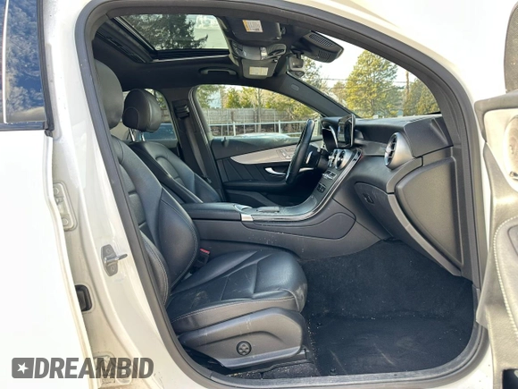 2021 Mercedes-Benz GLC with VIN W1N0J8EB0MF941241, listed as a Copart auction lot 89323765 with 59,133 mi miles and Clean Title. Bid and sale history available at carsss.com. Image 8.