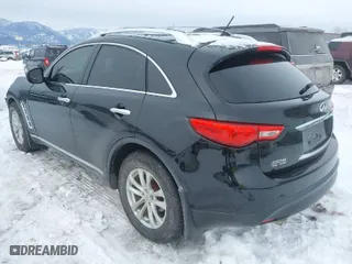 2012 Infiniti FX35 with VIN JN8AS1MW0CM156009, listed as a IAAI auction lot 41601349 with 53,795 mi miles. Bid and sale history available at carsss.com. Image 3.