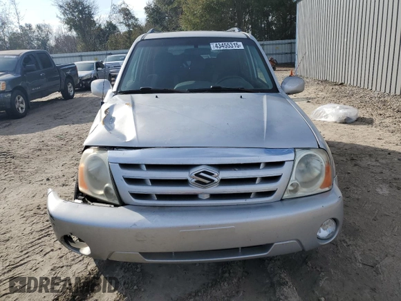 2004 Suzuki XL-7 LX with VIN JS3TY92V744104987, listed as a Copart auction lot 43455315 with 211,431 mi miles and Salvage Title. Bid and sale history available at carsss.com. Image 5.