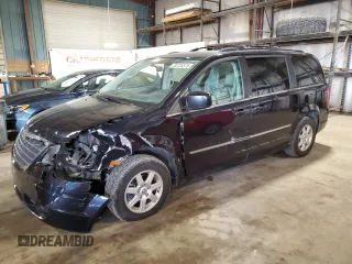 2010 Chrysler Town & Country Touring Plus with VIN 2A4RR8D19AR435101, listed as a Copart auction lot 50723375 with 195,667 mi miles and Salvage Title. Bid and sale history available at carsss.com. Image 1.