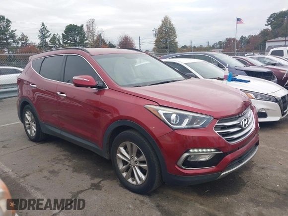 2017 Hyundai Santa Fe Sport 2.0T with VIN 5XYZU4LA9HG406663, listed as a IAAI auction lot 40908199 with 140,696 mi miles. Bid and sale history available at carsss.com. Image 13.