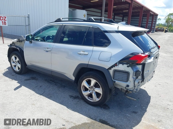 2021 Toyota RAV4 Hybrid LE with VIN 2T3B6RFV2MW018967, listed as a IAAI auction lot 42601989 with 71,046 mi miles and . Bid and sale history available at DreamBid. Image 3.