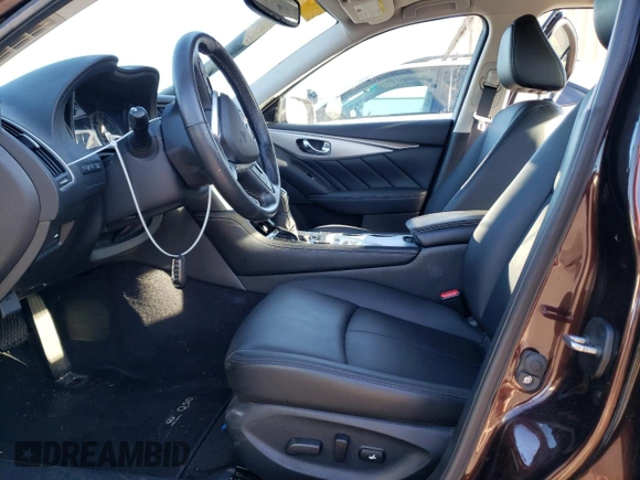 2020 Infiniti Q50 Luxe z VIN JN1EV7AR2LM250739, wystawiony jako Copart lot #66489913 z przebiegiem 50 254 mil mil oraz Szkoda całkowita • Salvage title. Historia ofert i sprzedaży dostępna na DreamBid. Obrazek 7.