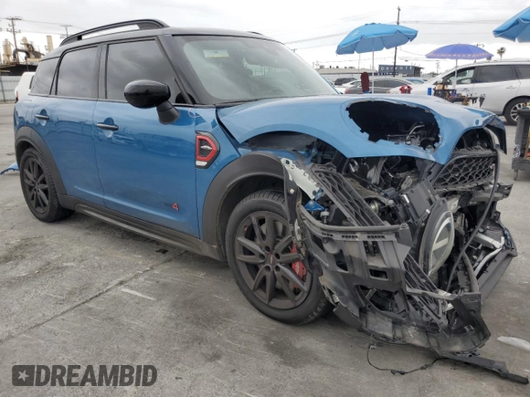 2022 MINI Countryman John Cooper Works z VIN WMZ33BS06N3N42626, wystawiony jako Copart lot #53759195 z przebiegiem 23 129 mil mil oraz Szkoda całkowita • Salvage title. Historia ofert i sprzedaży dostępna na DreamBid. Obrazek 4.