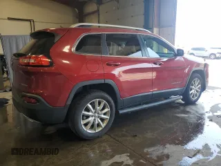 2016 Jeep Cherokee Limited with VIN 1C4PJMDS8GW310306, listed as a Copart auction lot 60464415 with 152,826 mi miles and Salvage title. Bid and sale history available at DreamBid. Image 3.