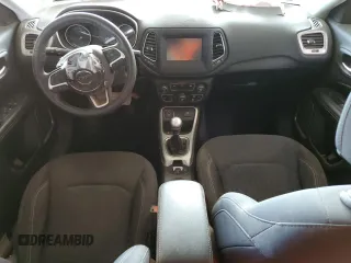2019 Jeep Compass Sport with VIN 3C4NJCAB8KT622274, listed as a Copart auction lot 55503185 with 36,083 mi miles and Clean title. Bid and sale history available at DreamBid. Image 8.