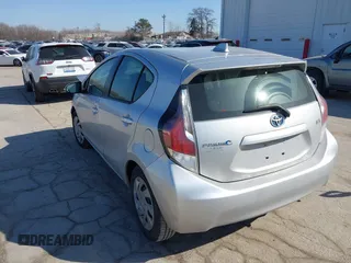 2015 Toyota Prius One with VIN JTDKDTB38F1096503, listed as a IAAI auction lot 41780696 with 117,841 mi miles and . Bid and sale history available at carsss.com. Image 3.