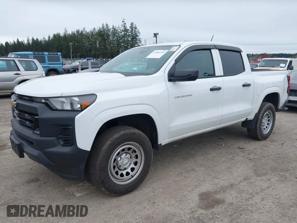 2023 Chevrolet Colorado 2WD Work Truck z VIN 1GCGSBECXP1210035, wystawiony jako IAAI lot #41906185 z przebiegiem 15 001 mil mil oraz . Historia ofert i sprzedaży dostępna na DreamBid. Obrazek 23.