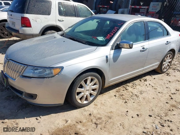 2010 Lincoln MKZ with VIN 3LNHL2GC4AR625438, listed as a IAAI auction lot 41821339 with 129,211 mi miles. Bid and sale history available at carsss.com. Image 2.