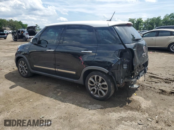 2016 FIAT 500L Trekking z VIN ZFBCFADH0GZ037544, wystawiony jako Copart lot #61364205 z przebiegiem 85 729 mil mil oraz Szkoda całkowita • Salvage title. Historia ofert i sprzedaży dostępna na DreamBid. Obrazek 2.