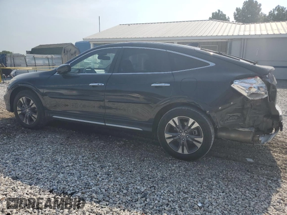 2015 Honda Crosstour EX-L with VIN 5J6TF2H5XFL000922, listed as a Copart auction lot 62638024 with 154,027 mi miles and Salvage Title. Bid and sale history available at carsss.com. Image 2.