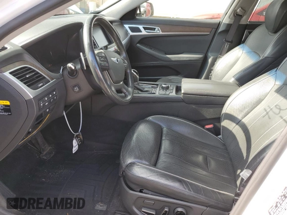 2015 Hyundai Genesis 3.8L with VIN KMHGN4JEXFU073049, listed as a Copart auction lot 68503014 with 113,609 mi miles and Salvage Title. Bid and sale history available at carsss.com. Image 7.