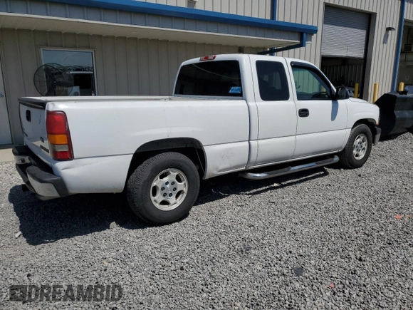 2001 Chevrolet Silverado 1500 LS with VIN 2GCEC19T711219270, listed as a Copart auction lot 52094415 with 350,450 mi miles and Salvage Title. Bid and sale history available at carsss.com. Image 3.
