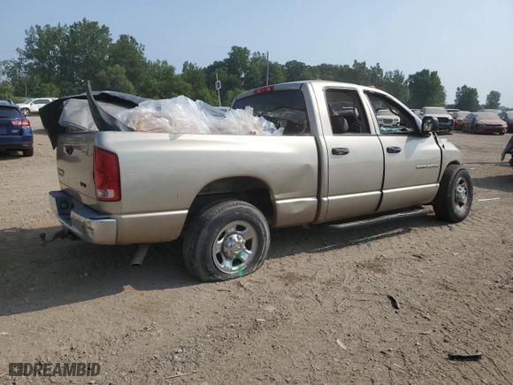 2003 Dodge Ram 2500 ST with VIN 3D7KA28D63G804317, listed as a Copart auction lot 62258744 with 347,434 mi miles and Clean Title. Bid and sale history available at carsss.com. Image 3.
