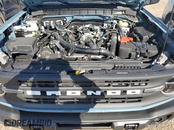 2022 Ford Bronco with VIN 1FMDE5AP6NLB45119, listed as a Copart auction lot 56569814 with 449 mi miles and Salvage Title. Bid and sale history available at DreamBid. Image 11.