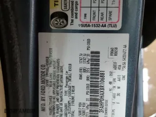 2011 Ford Fusion SE with VIN 3FAHP0HAXBR106881, listed as a Copart auction lot 44728745 with 124,703 mi miles and Clean Title. Bid and sale history available at carsss.com. Image 12.